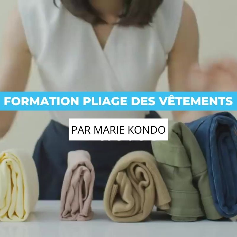 Formation Pliage des vêtements par Marie Kondo